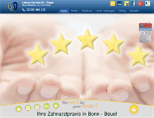 Tablet Screenshot of drzieger.de